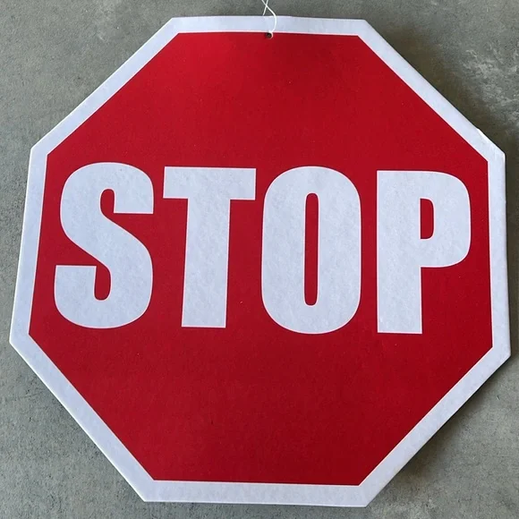 Crossing Guard Kit Adult Costume! New! - Picture 3 of 5